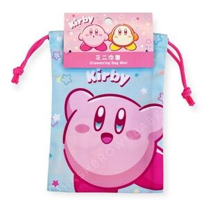 Nintendo Kirby Mini Drawstring Bag, Cute Kawaii Gift Accessories For Women, Men